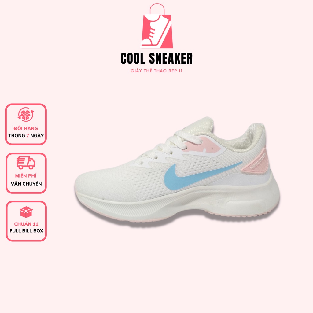 Giày Thể Thao Sneaker Nữ 𝗡𝗶𝗸𝗲 Zoom Nữ Thời Trang Màu Trắng Siêu Nhẹ Cực Êm Hàng Cao Cấp Full Box