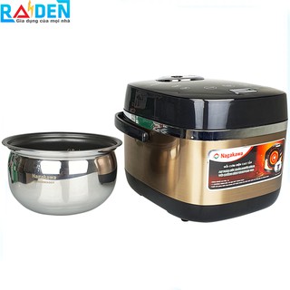 Nồi cơm điện cao tần 1.8L Nagakawa NAG0124 với 14 chức năng nấu và giữ ấm cơm