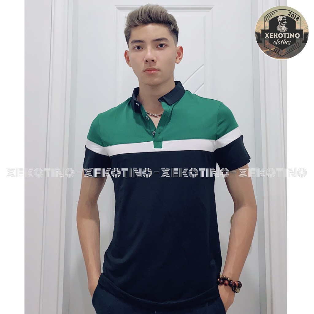 ❤ Áo thun Polo nam ❤ Chất Vải Cá Sấu Co giãn tốt , Áo Polo nam Cổ Bẻ Ngắn Tay  Lịch lãm, Trẻ Trung XEKOTINO | BigBuy360 - bigbuy360.vn