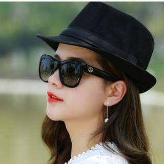 mũ phớt nữ phong cách Hàn, nón phớt nỉ thời trang