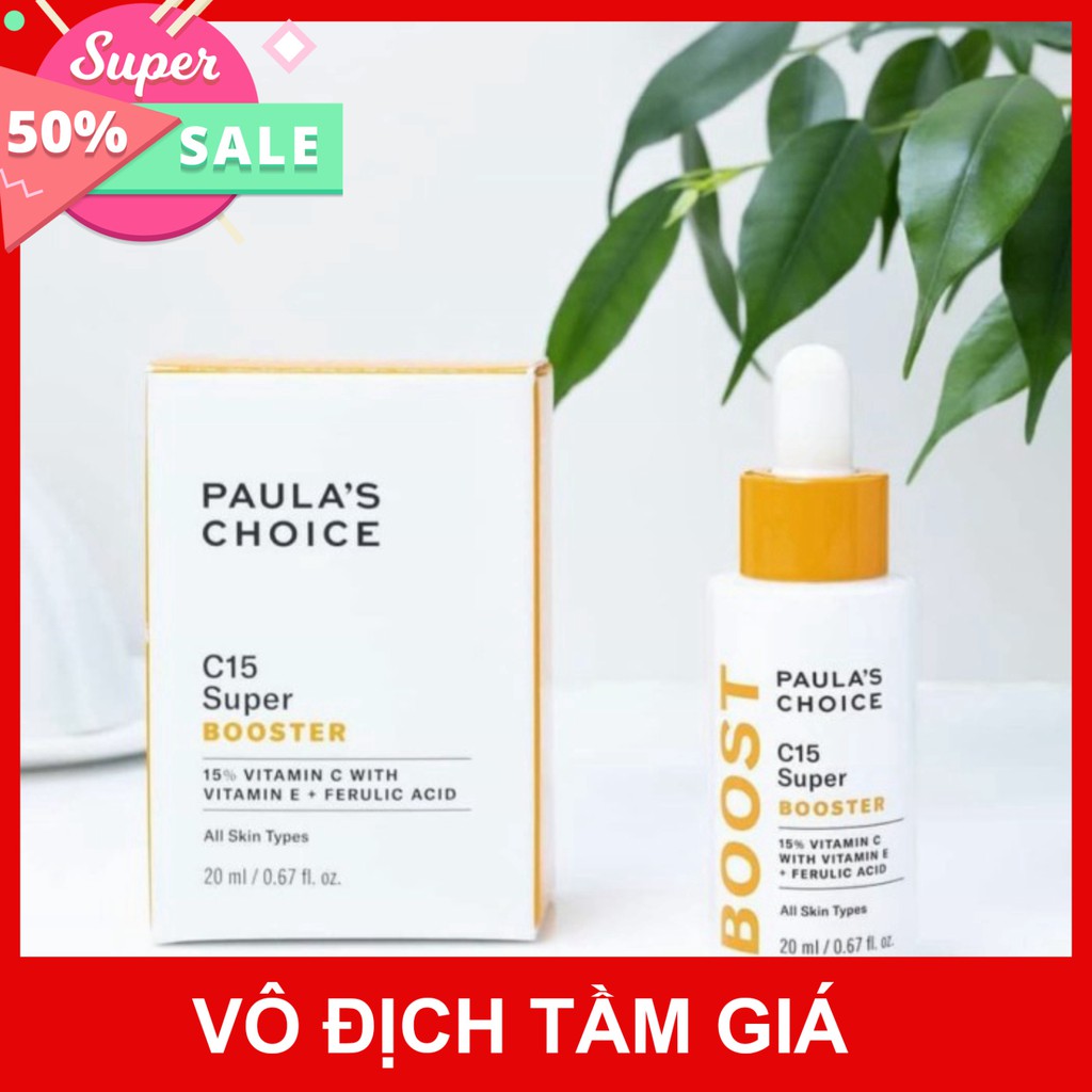 Tinh chất tăng cường bổ sung Vitamin C Paula's Choice Resist C15 Super Booster 20ml 7770