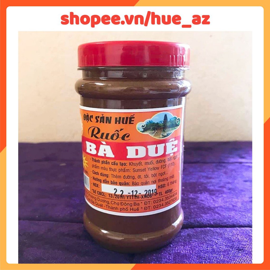 Mắm ruốc Bà Duệ 400g - Đặc sản Huế