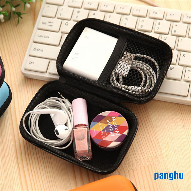 Hộp cứng đựng dây sạc tai nghe thời trang