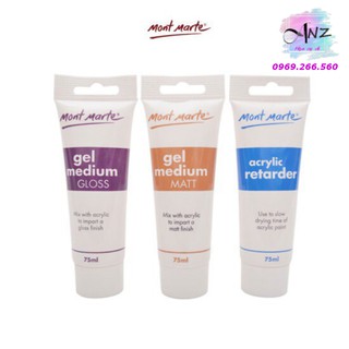 Dung Môi Pha Màu Acrylic Mont Marte/ Acrylic Retarder/ Gel Medium Gloss/ Gel Medium Matte