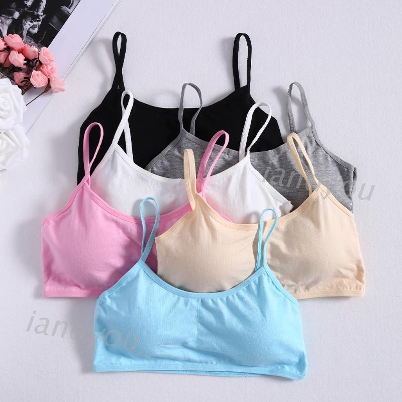 Áo Ngực Cotton Mềm Mại Cho Bé Gái