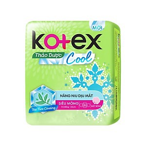 Băng vệ sinh Thảo dược Kotex cánh 8 miếng