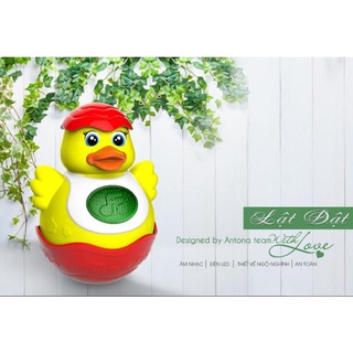 No.341 Đồ chơi lật đật vịt Antona (âm thanh & đèn led)