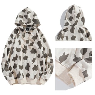 Áo Hoodies UNISEX chất liệu nỉ ngoại xuất khẩu form 90kg nón lót 2 lớp chấm đen CC011