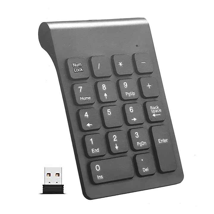 Bàn phím số không dây cho laptop Mini Number Keyboard