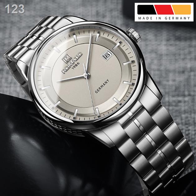 ☌☎▬Đồng hồ Nam ROMATIC 1986 Sang trọng Chống Nước Rất Tốt - Kim Dạ Quang kính sapphire Đeo Tay đẹp giá rẻ thể thao
