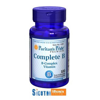 [CHÍNH HÃNG] Vitamin B tổng hợp Complete with vitamin B12giúp ăn ngon miệng,bồi bổ sức khỏe,giảm căng thẳng mệt mỏi 1250