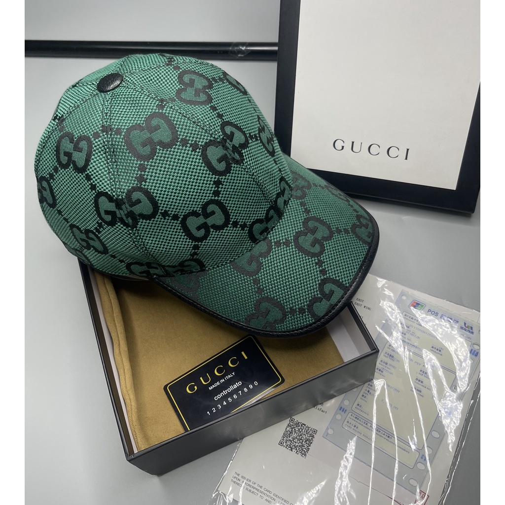 Nón/ Mũ Gucci họa tiết chữ