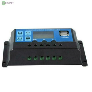 PMW Solar Panel Regulator Charge Controller Auto Focus Tracking 10A 12V/24V USB