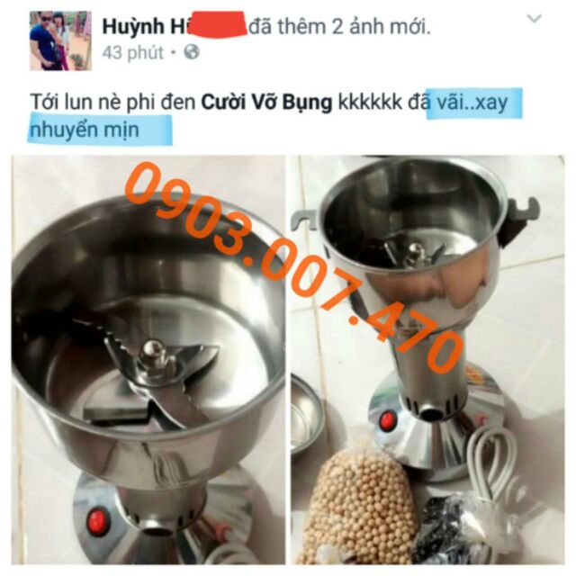 Máy xay bột khô đa năng cho gia đình 300gr