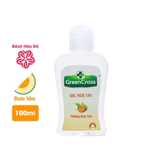 Gel rửa tay khô Green Cross dung tích 100ml/chai - Hương Dưa Táo