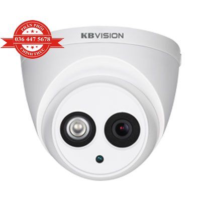 Camera Dome HDCVI hồng ngoại 4.0 Megapixel KBVISION KX-2K14C - Hàng Chính hãng