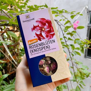 Trà nụ hoa hồng hữu cơ cao cấp Sonnentor