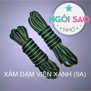 Dây giày oval viền màu