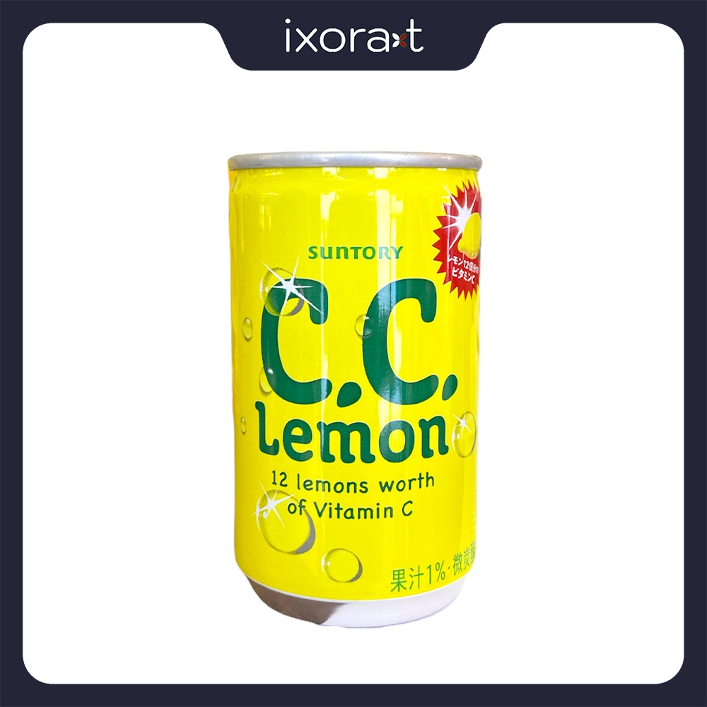 Nước giải khát Soda chanh CC Lemon Juice 160ml [ Made in Japan ]