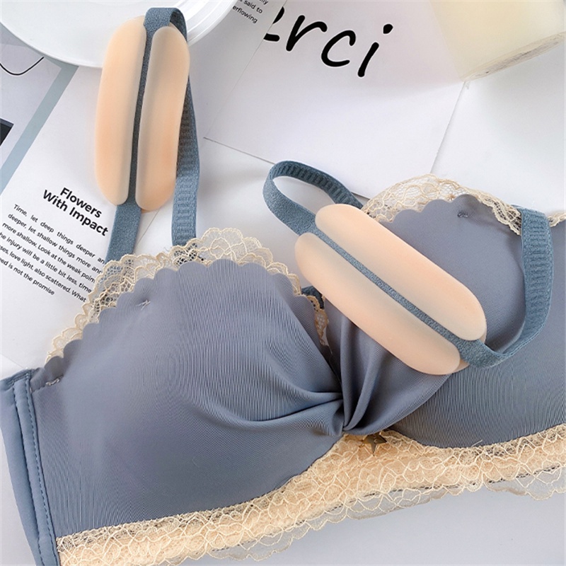 1 Cặp Dây Đeo Vai Bằng Silicone Tàng Hình Chống Trượt