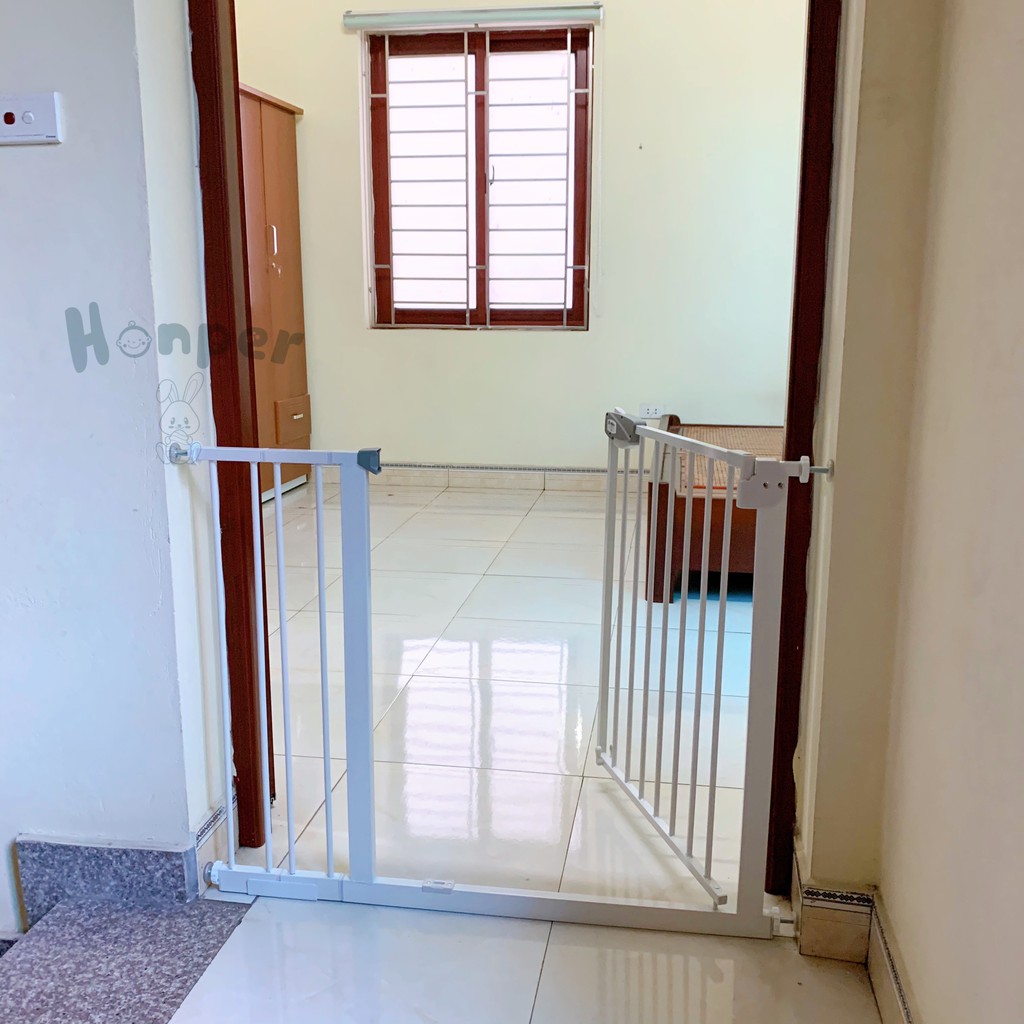 THANH CHẶN CỬA/CẦU THANG CHO BÉ THƯƠNG HIỆU HONPER- CHÍNH HÃNG- BH 1 NĂM  74- 85cm