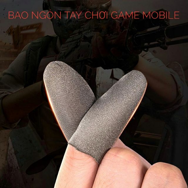 Bộ 2 Bao Ngón Tay Dệt Kim Chuyên Dụng Chơi Game Mobile Chống Mồ Hôi | BigBuy360 - bigbuy360.vn