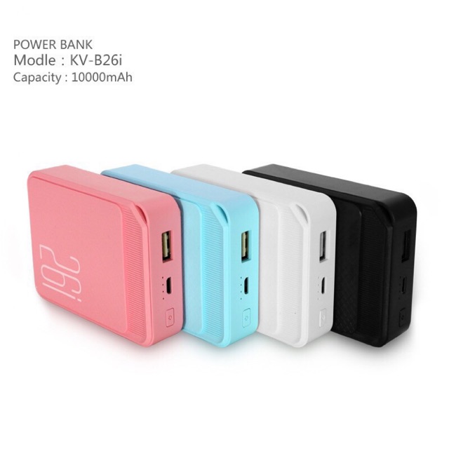Pin dự phòng Kin Vale B26i dung lượng 10.000mAh