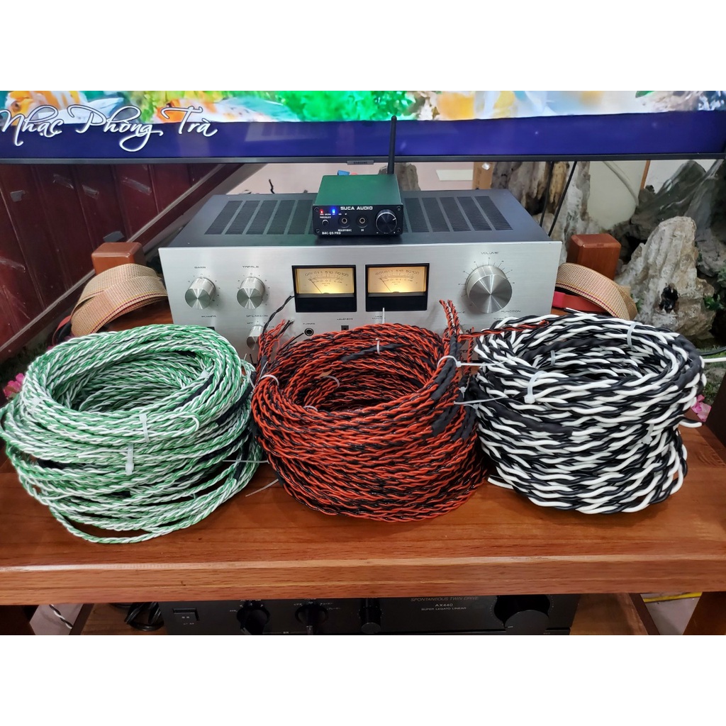 Dây loa quân sự tết 4 được DIY bởi Eway301