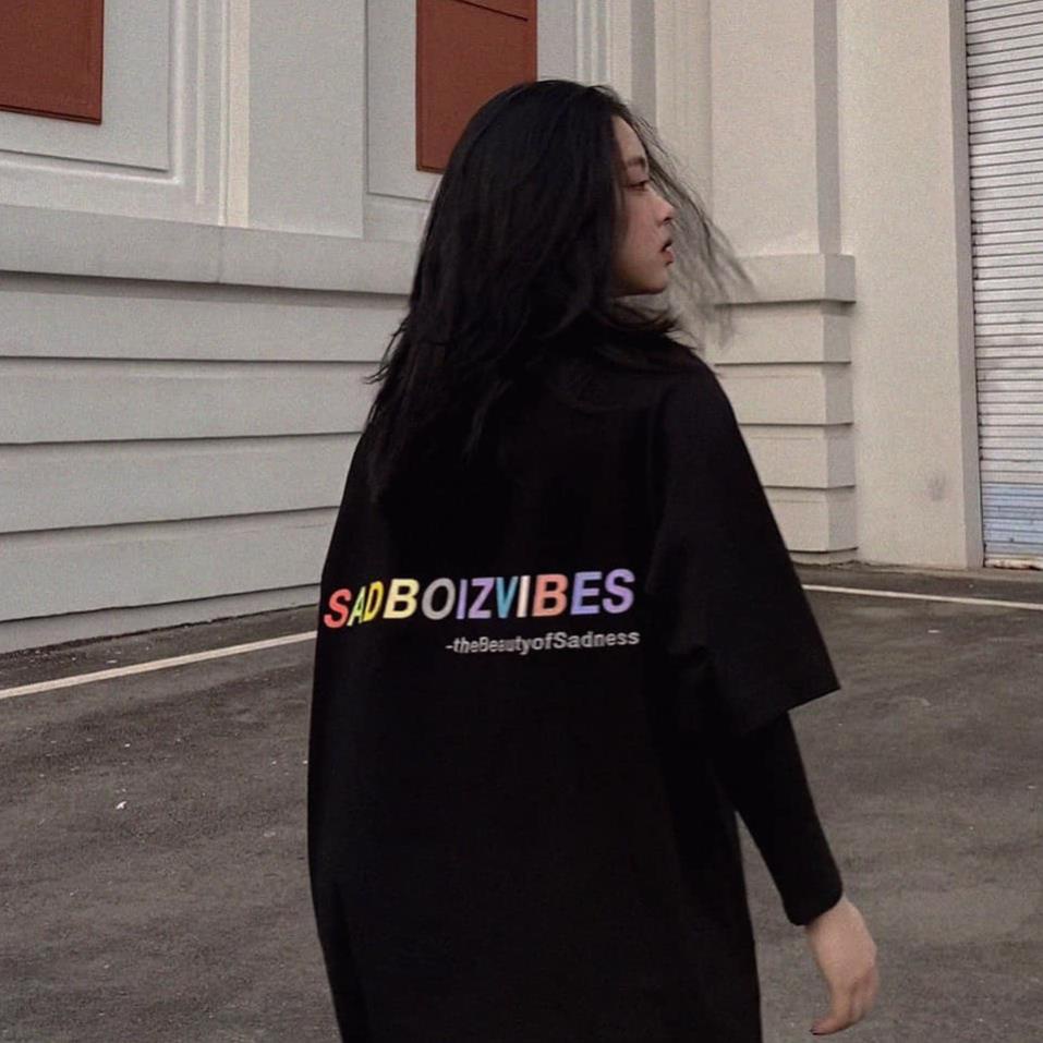 Áo thun sad boiz 7 màu nam nữ áo thun SADBOIZ SADBOIZVIBES full tag