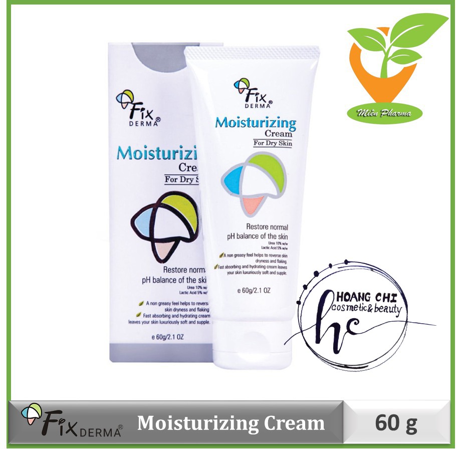 [CHÍNH HÃNG] Kem Dưỡng Trắng Da Toàn Thân Fixderma Moisturizing Cream (60g): cân bằng độ ẩm, duy trì độ đàn hồi
