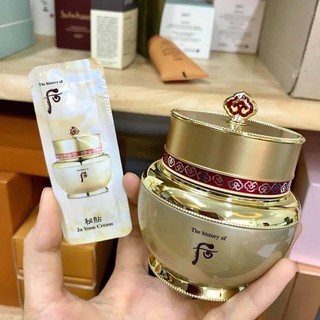 Combo 10 gói kem whoo bichup ja yoon cream – kem dưỡng chống lão hóa hồng nhuận