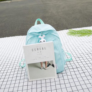 ( Hàng Đẹp ) ( ) Balo thời trang ulzzang chống thấm nước tặng kèm móc thỏ Clever TX29 ( ảnh thật ) ( ảnh thật )