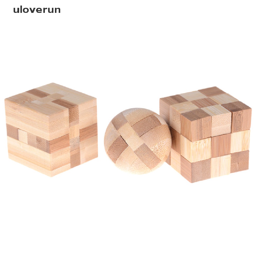 Khối Gỗ 3D Thử IQ Rèn Luyện Trí Não Thời Trang