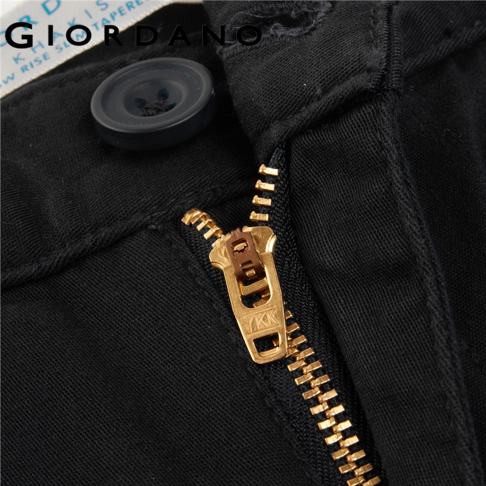 Giordano Nam Co Giãn Quần Ống Côn Thấp Mỏng 01110583