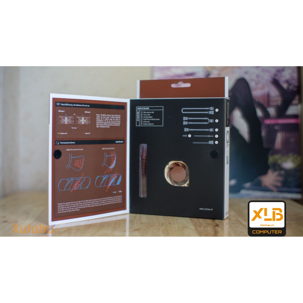 Quạt tản nhiệt Noctua NF-A4x20 PWM chuyên dùng cho mini case, case nhỏ