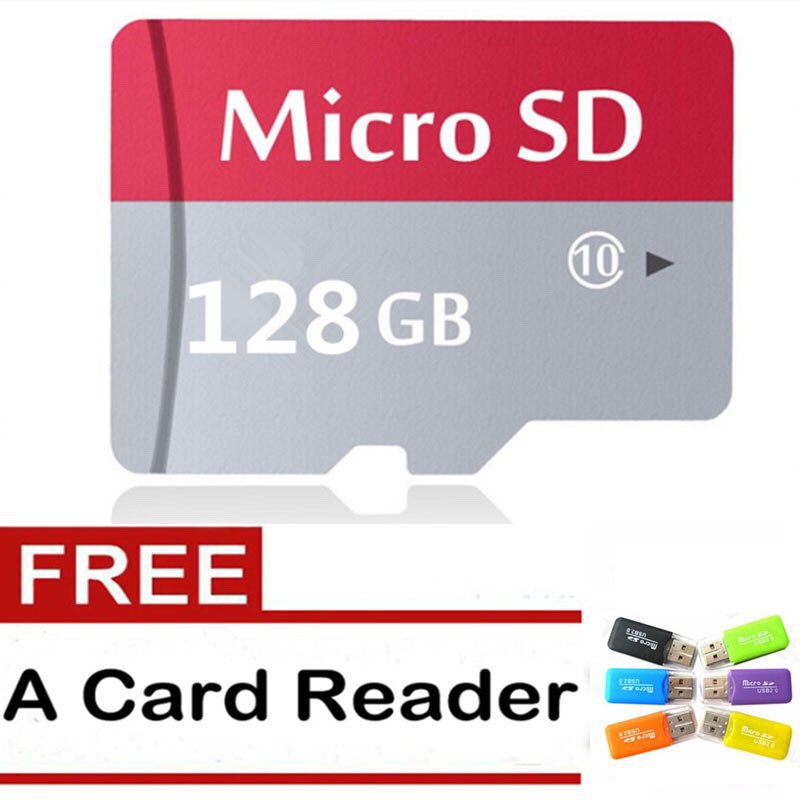 Thẻ nhớ Micro SD / TF dung lượng 128GB / 256GB kèm thiết bị chuyển đổi