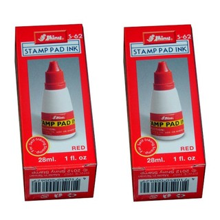 Combo 2 hộp mực dấu Shiny lâu phai, không nhòe mực xanh