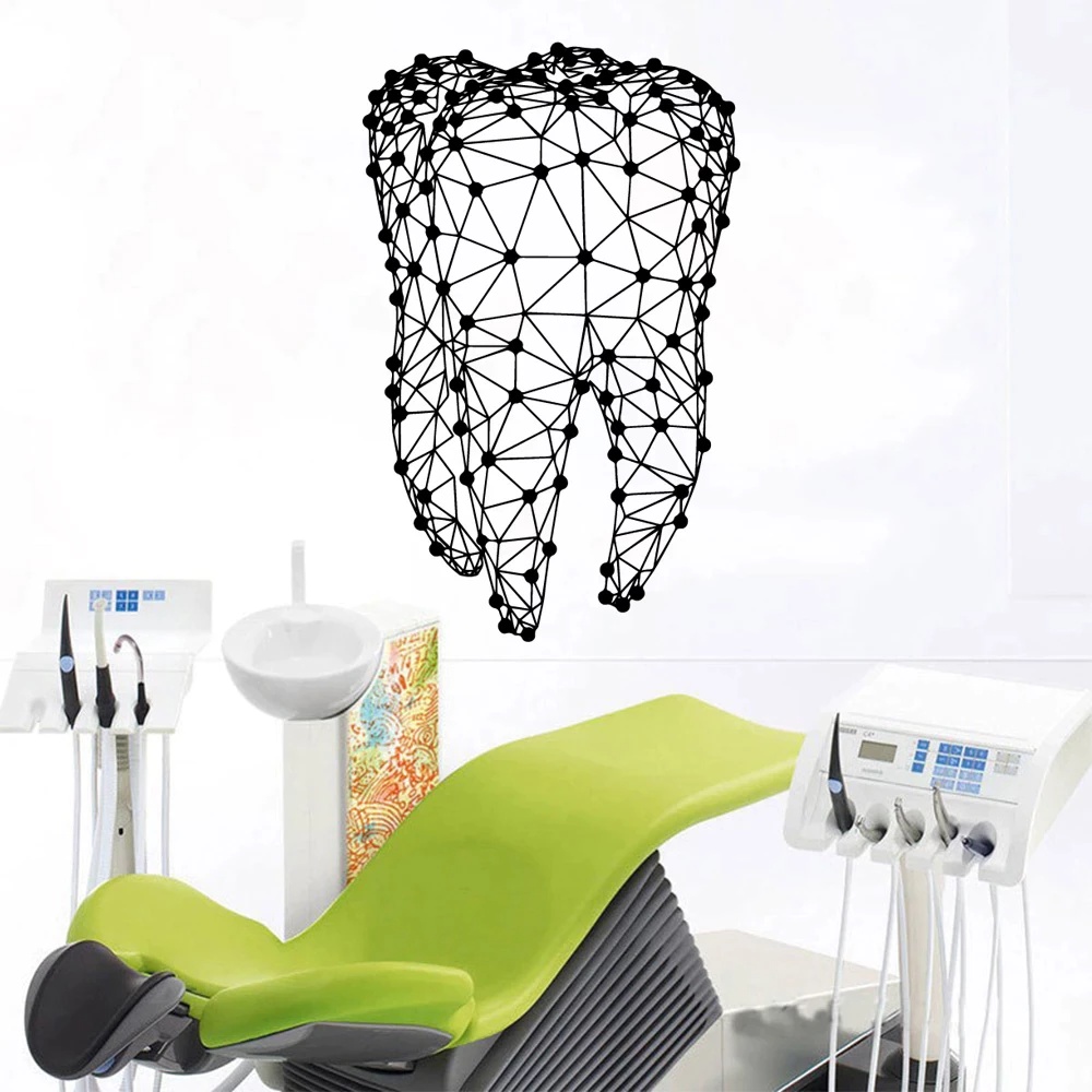 Decal trang trí phòng nha khoa, thu hút khách hàng, tăng doanh thu, tạo điểm nhấn P1