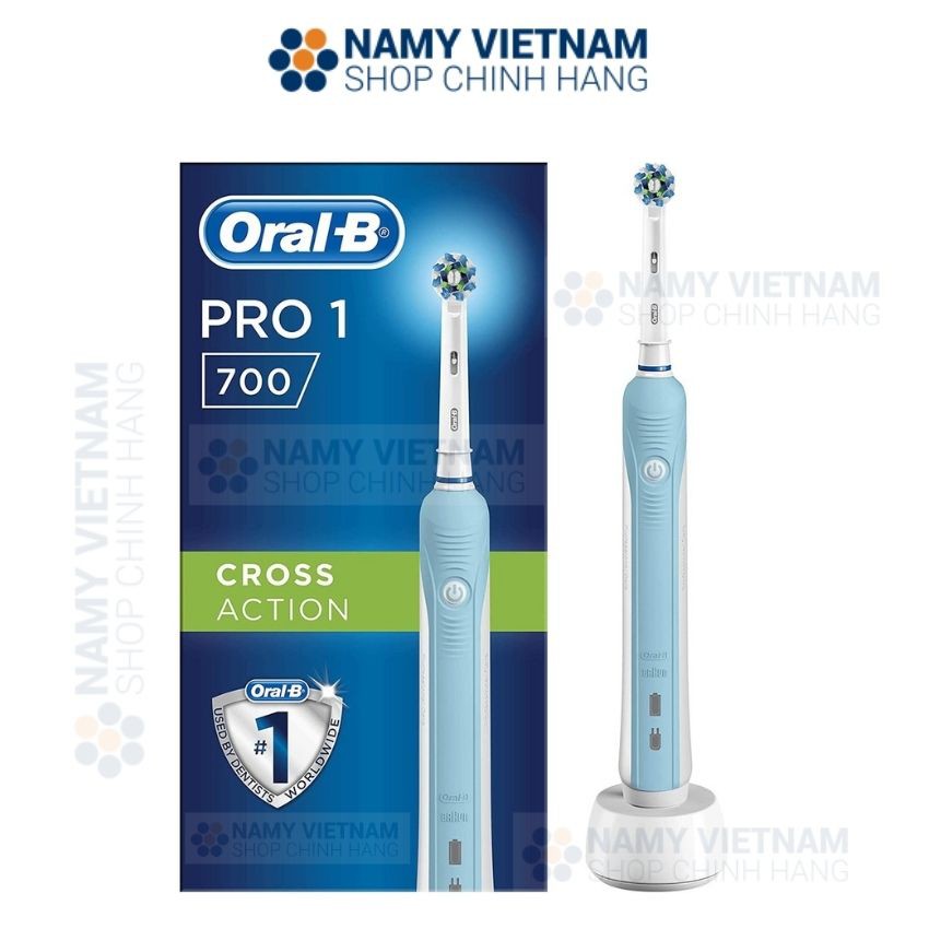 [Bảo Hành 12 Tháng Chính Hãng] Bàn chải điện ❤FREESHIP ❤ Bàn chải điện Pro 700 - Oral b