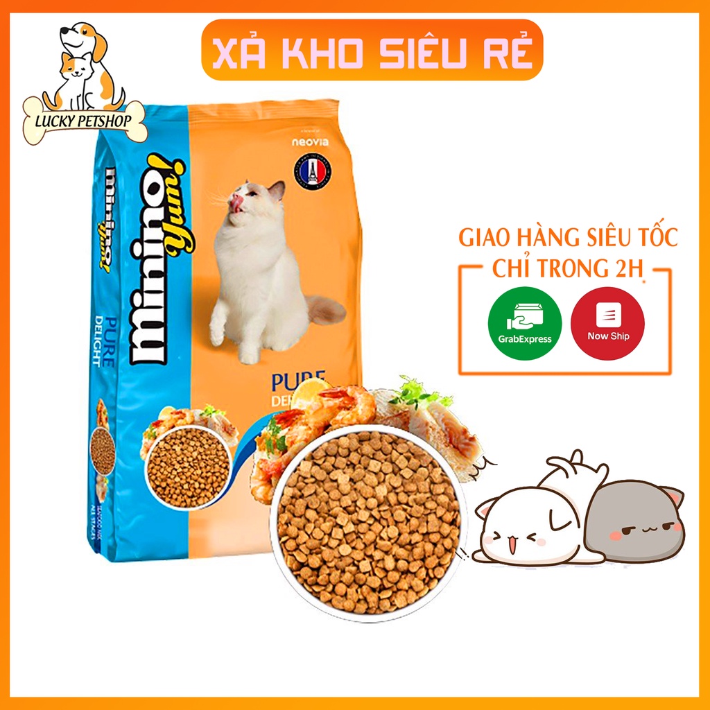 THỨC ĂN HẠT MININO YUM 350GR CHO MÈO