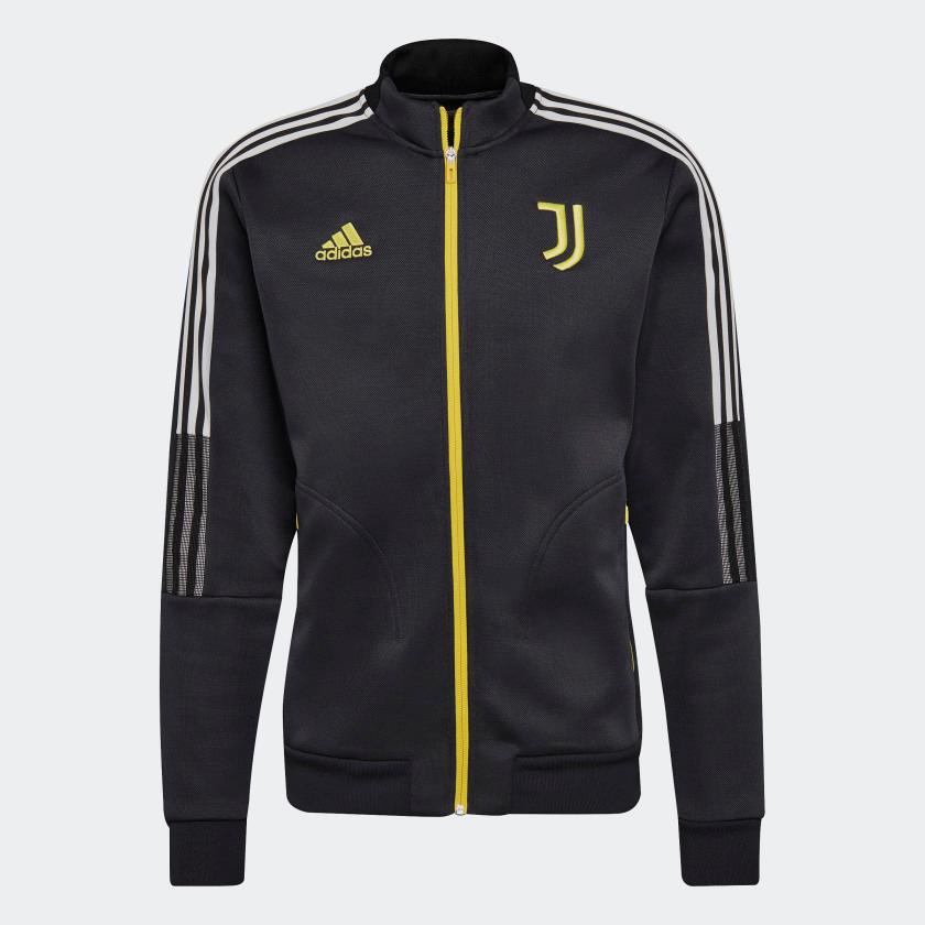Áo Thể Thao Màu Đen-Adidas Juventus Tiro Anthem Jacket - Grey - GR2916-Sumoauthentic
