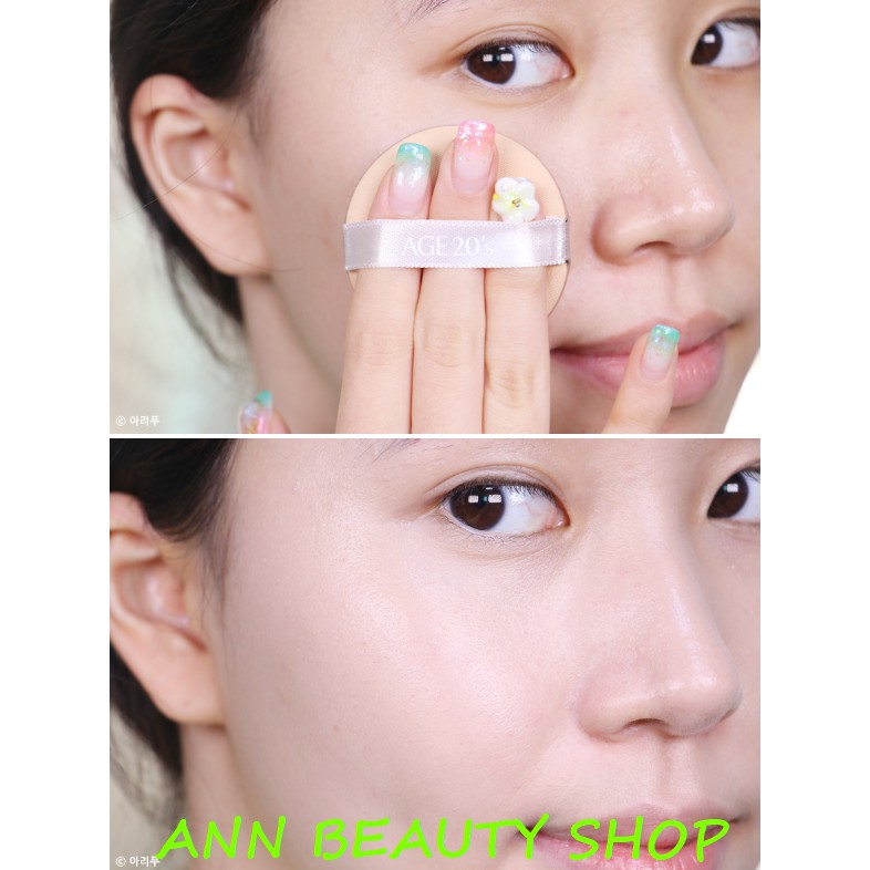 [TÁCH SET]Phấn Tươi Age 20’s Essence Cover Pact Special Set (date 9/2021) | BigBuy360 - bigbuy360.vn