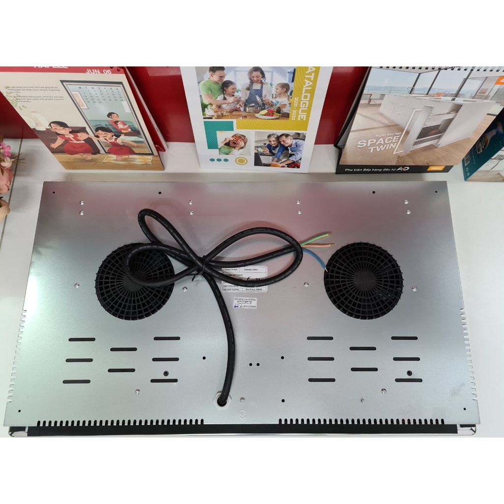 Bếp từ đôi Sevilla SV-N12 - BH 5 năm - Sôi liu riu - Bo viền nhôm 4 cạnh - Đổi mới trong 30 ngày