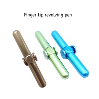 OMYBABY Finger Tip Revolving Pen Hand Fidget Pen Spinner Fidget Toys Metal Spinning Pen Anxiety Stress Relief Toy Random