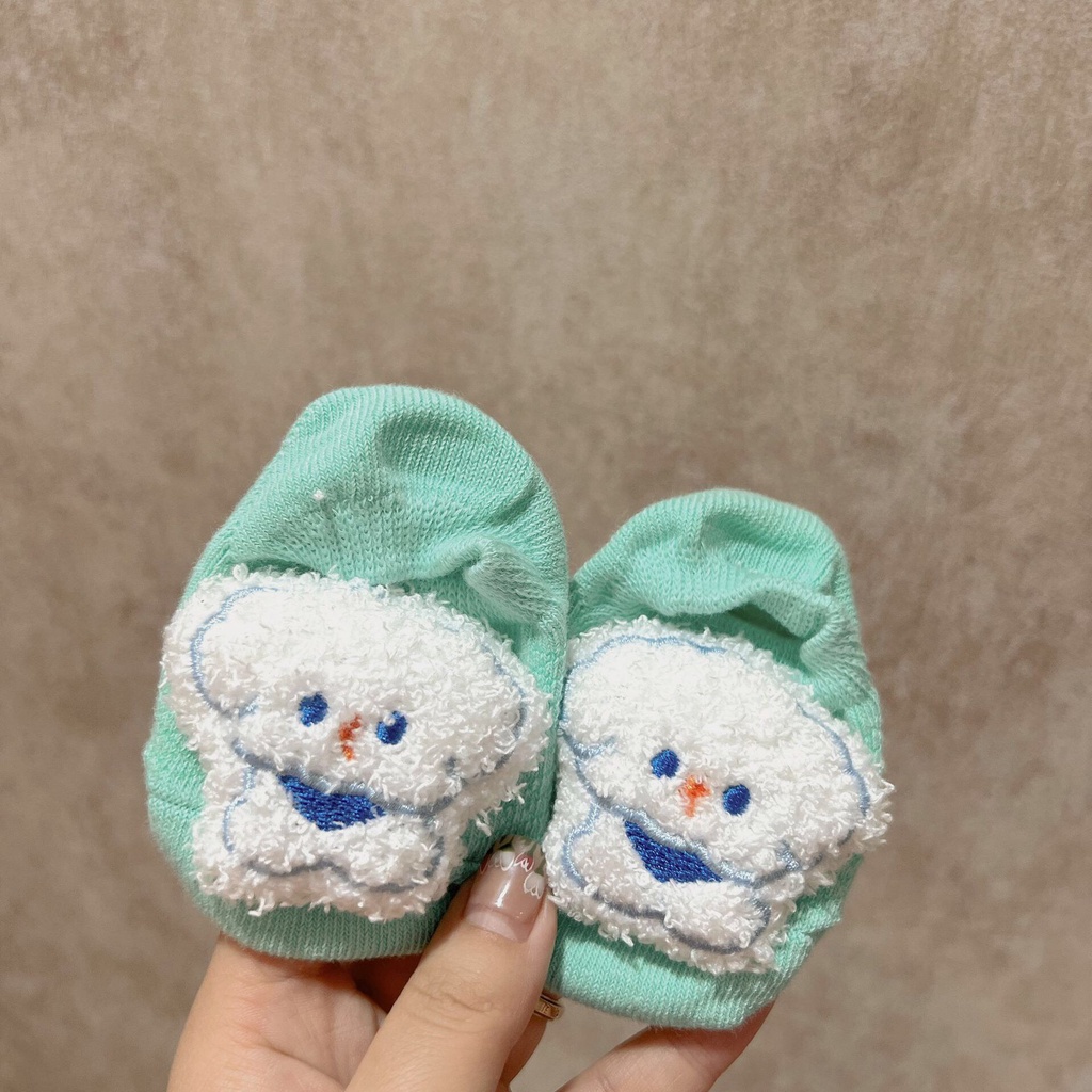 Tất vớ hình thú đáng yêu cho bé trai bé gái bé sơ sinh - Mã mới - LunaKids [Ảnh thật]