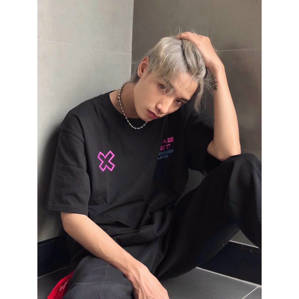 Áo Thun tay lỡ unisex DHL Swag phông nam nữ form rộng oversize phong cách ulzzang tee basic