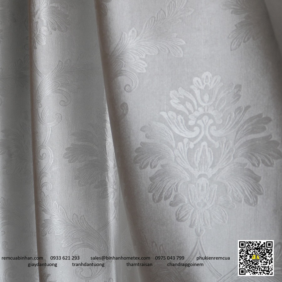 Vải may rèm cửa họa tiết damask cổ điển, vỏ gối, chăn drap, tấm che trang trí, may màn cửa khăn trải bàn