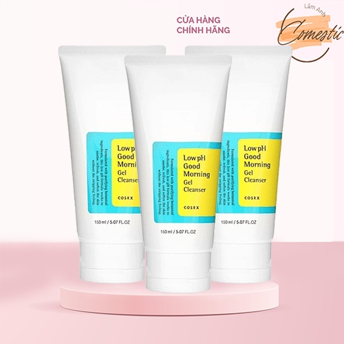Sữa rửa mặt Cosrx Low pH Good Morning Gel Cleanser 150ml