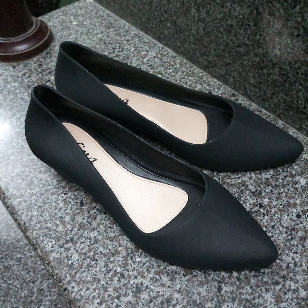 Giày nhựa đi mưa 3p hàng chuẩn Alina , giày công sở 3 màu đen, kem, xanh V158