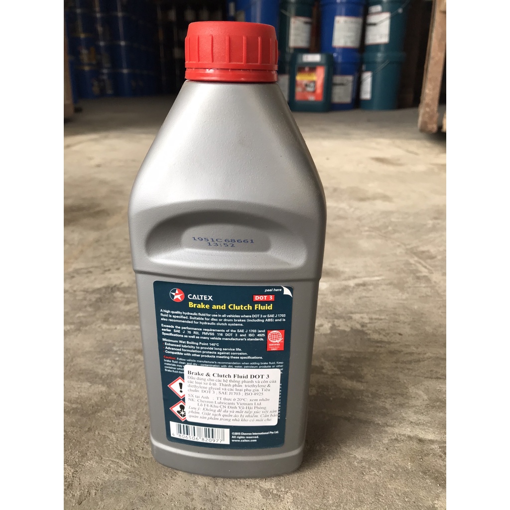 Dầu phanh và ly hợp Dot 3/1L Brake and Clutch Fluid DOT 3